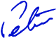 Peter's Signature